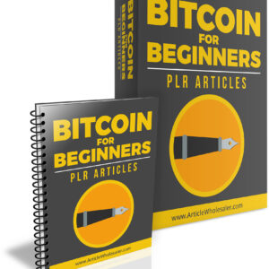 Bitcoin for Beginners PLR Articles
